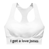 Longline sports bra