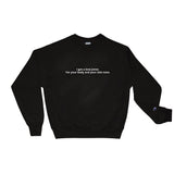 Champion Sweatshirt-MethodMan