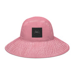 Wide brim bucket hat